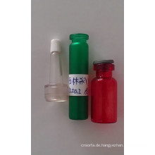 Lotion Glas Stahlrohr verschraubt Flasche für Kosmetik